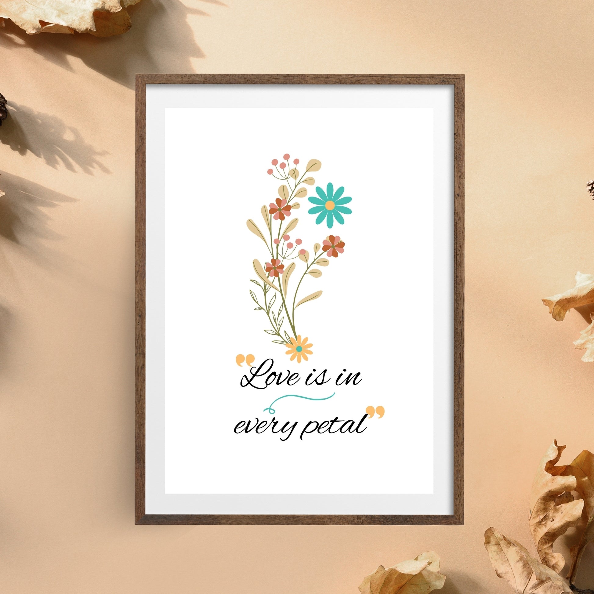 inspirational love quote wall art